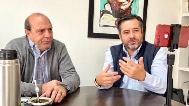 Mansilla y Cambio, integrantes del Frente de Todos, cuestionaron posibles cambios de las condiciones laborales de los petroleros. (Gentileza).- 