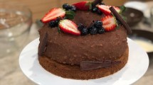 Imagen de Esta tarta mousse de chocolate y maní solo requiere paciencia