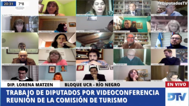 Los diputados de la comisión de turismo se reunieron anoche y emitieron dictamen dividido por un plan de auxilio para el turismo. 