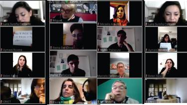 Reuiones virtuales para una salida a la crítica situación de los artistas