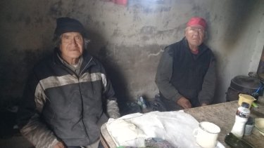 Los pobladores reciben asistencia del Estado. (foto: gentileza)