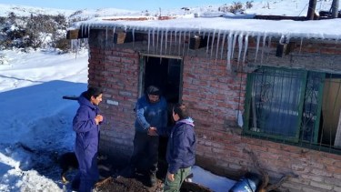 La gente del campo se prepara para afrontar la crudeza del invierno en la Región Sur. (foto: gentileza)