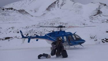 Los rescates de crianceros se repitieron durante el temporal. (Neuquén Informa)