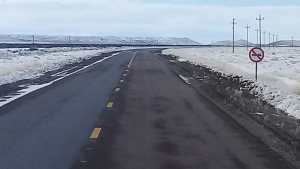 Las rutas 40 y 23, transitables con precaución