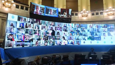 En el Senado, el Frente de Todos y Juntos por el Cambio podrán sumar dos representantes más de forma presencial. 