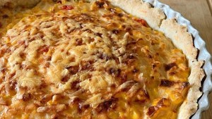 Tarta de choclo sin gluten