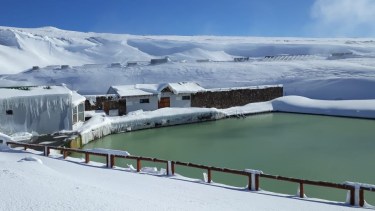 Las termas en julio de 2020. Foto: Archivo