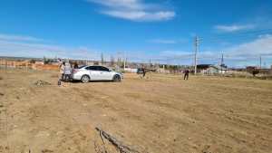 Un grupo de familias tomó terrenos en Plaza Huincul