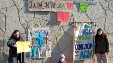 Las asambleas socioambientales comunicaron que la jueza Castro aceptó el pedido de recurso de amparo. Gentileza.-