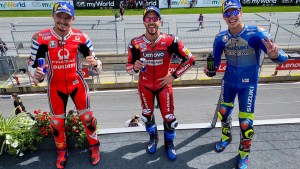 Dovizioso empezó a despedirse de Ducati con una victoria en MotoGP