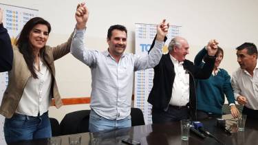 Asunción Miras Trabalón fue la compañera de fórmula del ahora secretario de Energía Darío Martínez. (Prensa partidaria)