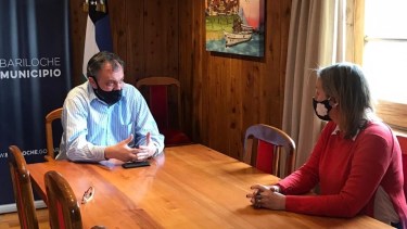 Gennuso inició una ronda de conversaciones con dirigentes de la oposición y entre las primeras estuvo su antecesora María Eugenia Martini. Gentileza