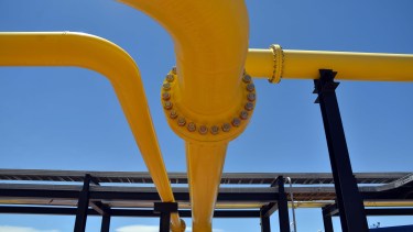 Los gasoductos de la zona están cerca de máxima capacidad.