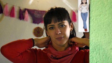 Abril Rosales. La película "Gotas de lluvia" cuenta su historia. Foto Florencia Salto.