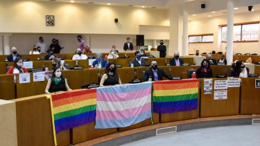 El Concejo Deliberante en 2020 (antes de la renuncia de Angélica Lagunas) contaba con paridad de género en el recinto. (foto archivo)