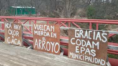 Resta completar las conexiones domiciliarias a la red. Foto: gentileza 
