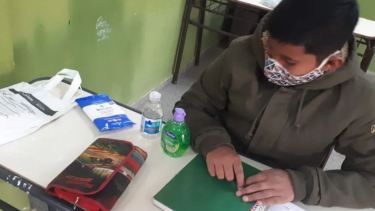 San Juan fue la primera provincia del país en la que comenzaron las clases. Foto gentileza. 