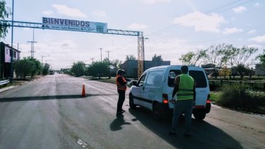 Los controles a cada localidad son muy estrictos. (Foto: Gentileza)
