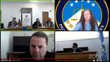 El juicio oral en Cutral Co se pudo seguir por YouTube en vivo.