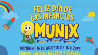 Hay un nuevo superhéroe en Bariloche: Munix y estará hoy en los festejos virtuales por el Día de las Infancias. 
