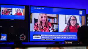 Continúa en el Senado el debate del proyecto de reforma judicial