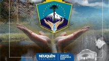 Imagen de El escudo neuquino y la imagen de un dictador
