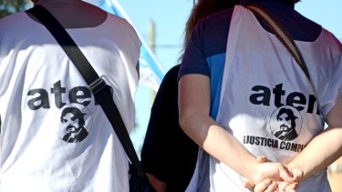ATEN lanzó un formulario para una juntada virtual de firmas. (Foto archivo: Mauro Pérez).