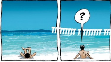 «El despertador», la tira de Chelo Candia en el Voy