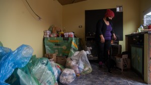 Entregaron donaciones de esquiadores del cerro Catedral