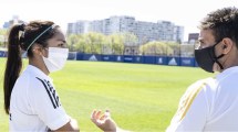 Imagen de Miriam Mayorga empezó a entrenar con Boca