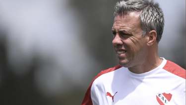 Lucas Pusineri, entrenador de Independiente.