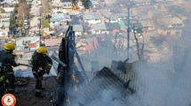 Imagen de Siete casas fueron afectadas por el incendio en San Martín