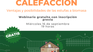 Capacitan sobre el uso de residuos forestales para calefacción