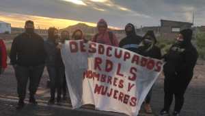 Desocupados cortaron la Ruta 5 y 6 en Rincón de los Sauces