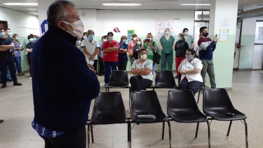 El Ministerio de Salud inició un sumario interno para investigar la muerte de la enfermera. (Foto Pablo Accinelli)