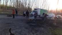 Imagen de Detuvieron a uno de los desocupados que protestan en El Chañar