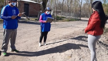 Intensifican el plan DetectAr en los barrios del aglomerado Confluencia. Foto Archivo.