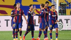 Barcelona volvió a sonreír con una goleada y va dejando atrás los días turbulentos