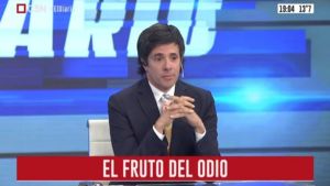 Robertito Funes se quebró en vivo luego de la agresión