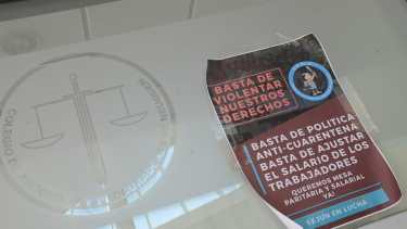 Los empleados judiciales de Neuquén  realizarán una semana de lucha por una actualización salarial. (Yamil Regules)