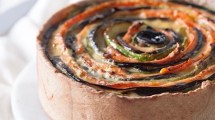Imagen de Alta tarta de vegetales