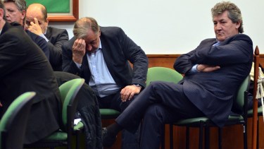 Exministros radicales de la gestión de Miguel Saiz fueron condenados por la causa sobresueldos, que aún está en la Corte. Archivo