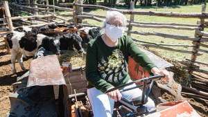 Productoras rurales al frente de la tierra