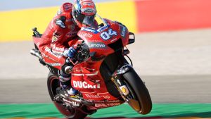 El MotoGP sale a pista en Aragon para cumplir con los entrenamientos