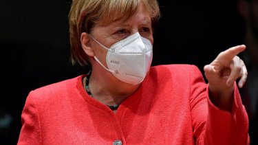 Merkel dijo que las próximas semanas serán "la fase más dura de la pandemia". 