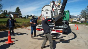 Un desobstructor mejorará el mantenimiento de la red cloacal en Bariloche