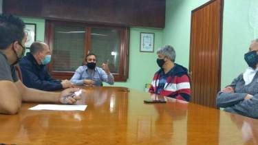 El Comité de Crisis de Huergo avaló sumar voluntarios para hacer el seguimiento de personas aisladas. (Foto Néstor Salas)