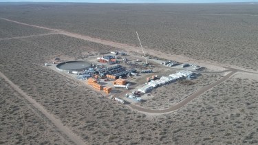 Los pozos de Vista  tienen una rama lateral de 2.800 metros con 47 etapas de fractura distanciadas aproximadamente con 60 metros entre sí. (Foto: gentileza)