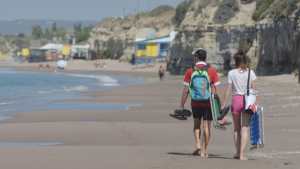 Sigue el verano anticipado en Las Grutas