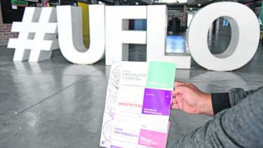 La UFLO ofrece una gran variedad académica. Foto: Florencia Salto